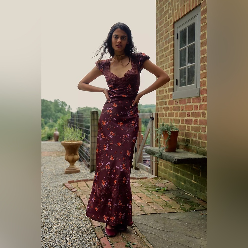 Free People Butterfly Babe Maxi Dress